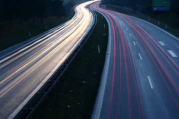 Image showing night traffic