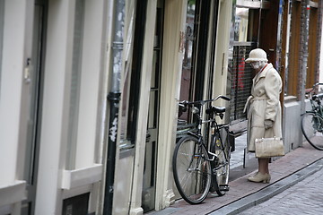 Image showing Bikes in Amsterdam