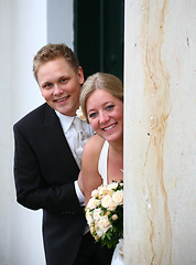 Image showing Just married