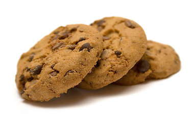 Image showing Bunch of Chocolate Chip Cookies