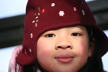 Image showing cute child with hat