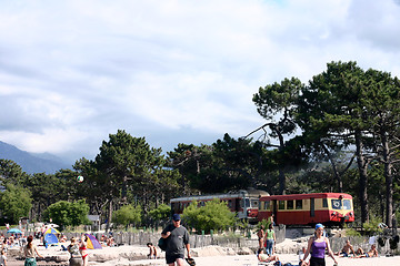 Image showing Corsica: Train Calvi to Ile Rousse