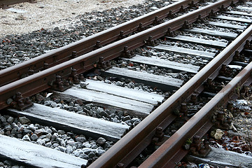 Image showing Railway tracks