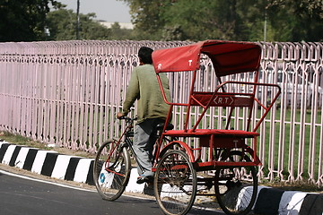 Image showing Transport in Newdehli India