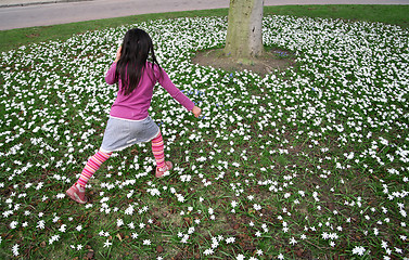 Image showing spring girl