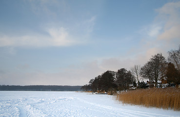 Image showing winter lake