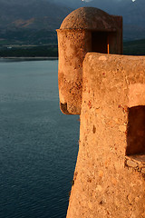 Image showing corsican houses and buildings