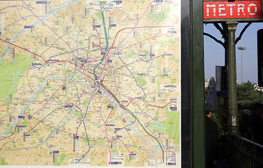 Image showing Metro in Paris