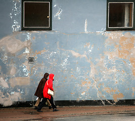 Image showing street walker