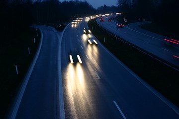 Image showing night traffic