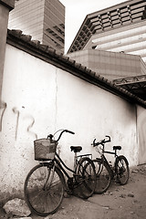 Image showing Biking in bejing