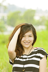 Image showing Happy asian woman