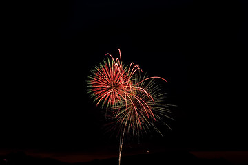 Image showing Firecrackers During Fourth of July - New Years Eve