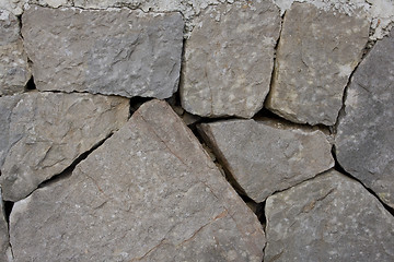 Image showing Old Stone Wall