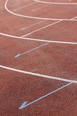 Image showing running track texture
