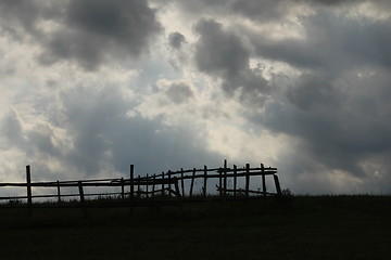 Image showing sky fence