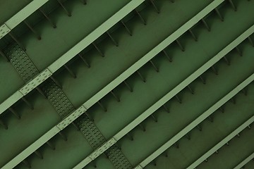 Image showing under the steel bridge texture