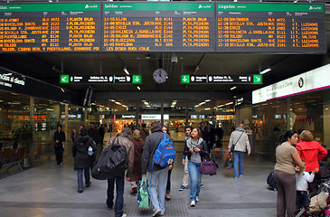 Image showing Atocha railway station