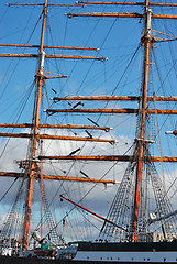 Image showing Masts