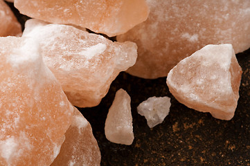 Image showing Pink salt of Hymalayas. mineral 