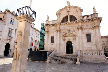 Image showing Dubrovnik, Plaza Stradun, Croatia 