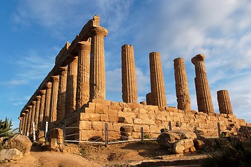 Image showing Hera (Juno)  temple in Agrigento, Sicily, Italy