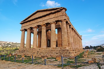 Image showing Concordia temple in Agrigento, Sicily, Italy