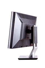 Image showing professional lcd monitor, back side