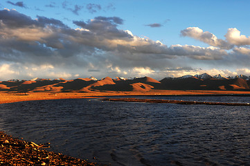 Image showing Landscape in Tibet