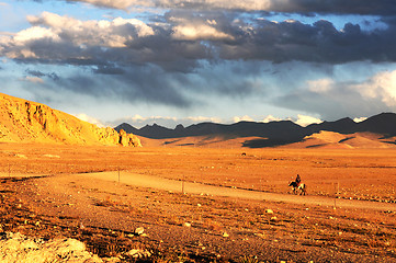 Image showing Landscape in Tibet