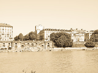 Image showing Piazza Vittorio, Turin