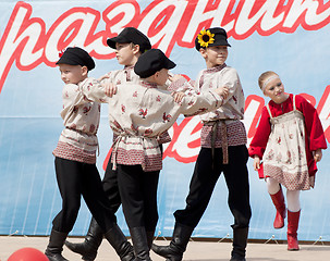 Image showing ensemble of national dance Russia