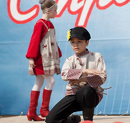 Image showing ensemble of national dance Russia