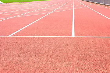 Image showing Athletics Track Running Stadium