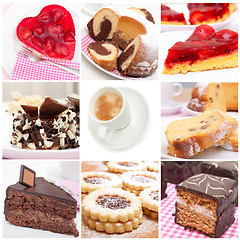 Image showing Desserts Collage