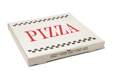 Image showing Pizza delivery box