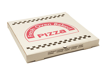 Image showing Pizza delivery box