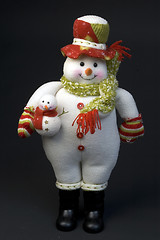 Image showing snow man