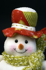 Image showing snow man