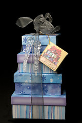 Image showing gift boxes