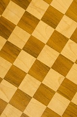 Image showing Fragment of checkers or chess board.