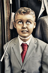 Image showing Retro kid dummy