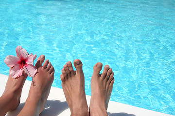 Image showing Feet Pool