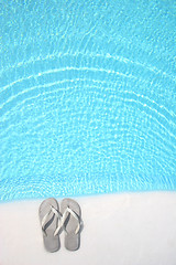 Image showing Flip Flops Pools