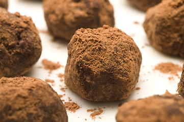 Image showing Chocolate truffles