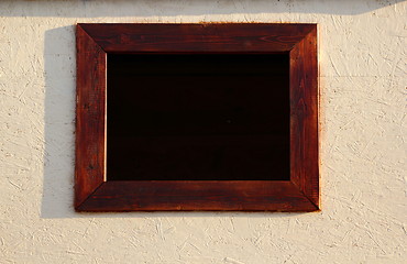 Image showing dark  window