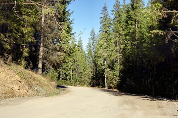 Image showing road in the mountains