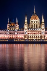Image showing Photo of the hungarian parlament