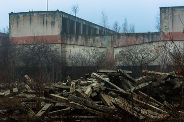 Image showing Industrial building exterior