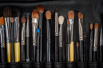 Image showing Makeup art tools